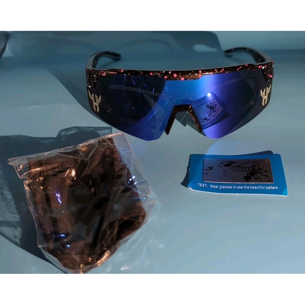Vaghozz Sunglasses With Rx Insert And Lens Cleaning Cloth Styling‎ Multicolor
